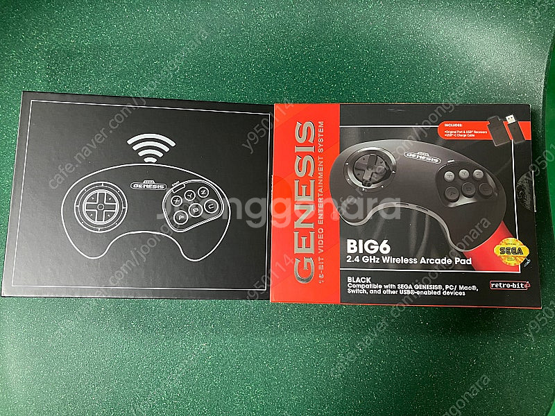 레트로 비트 BIG6 세가 제네시스 컨트롤러 패드--0