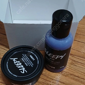 LUSH 슬리피 2종세트 바디로션, 샤워젤