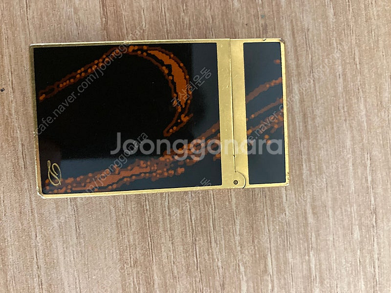 듀퐁금장옻칠라이터--1