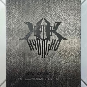 김경호 20주년 DVD 미개봉