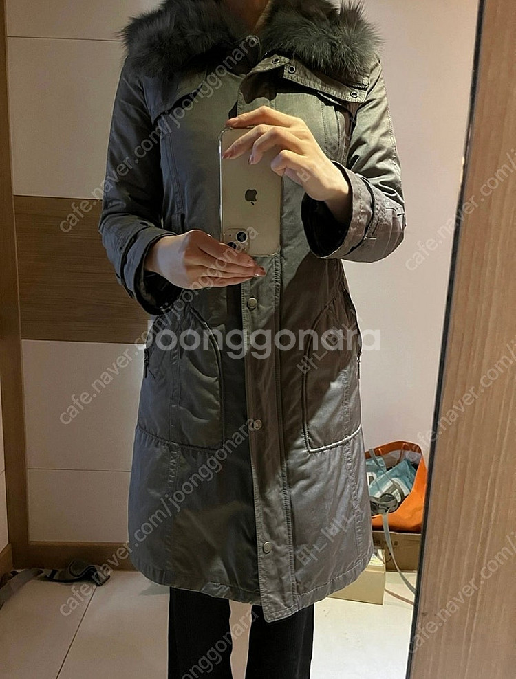 블루페페 폭스퍼 패딩--0