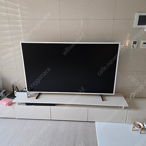 삼성 더 프레임 QLED TV + 거실장 판매합니다.