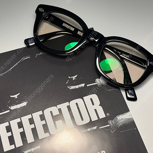 이펙터 EFFECTOR 일본 볼드 뿔테 안경 0198