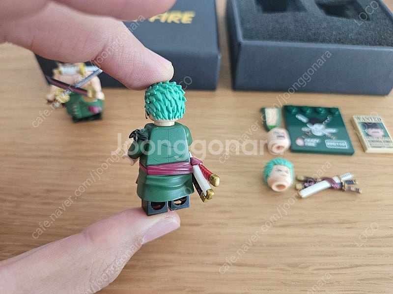 레고 커스텀 미피 미니피규어 원피스 조로 크레이지파이어...--3