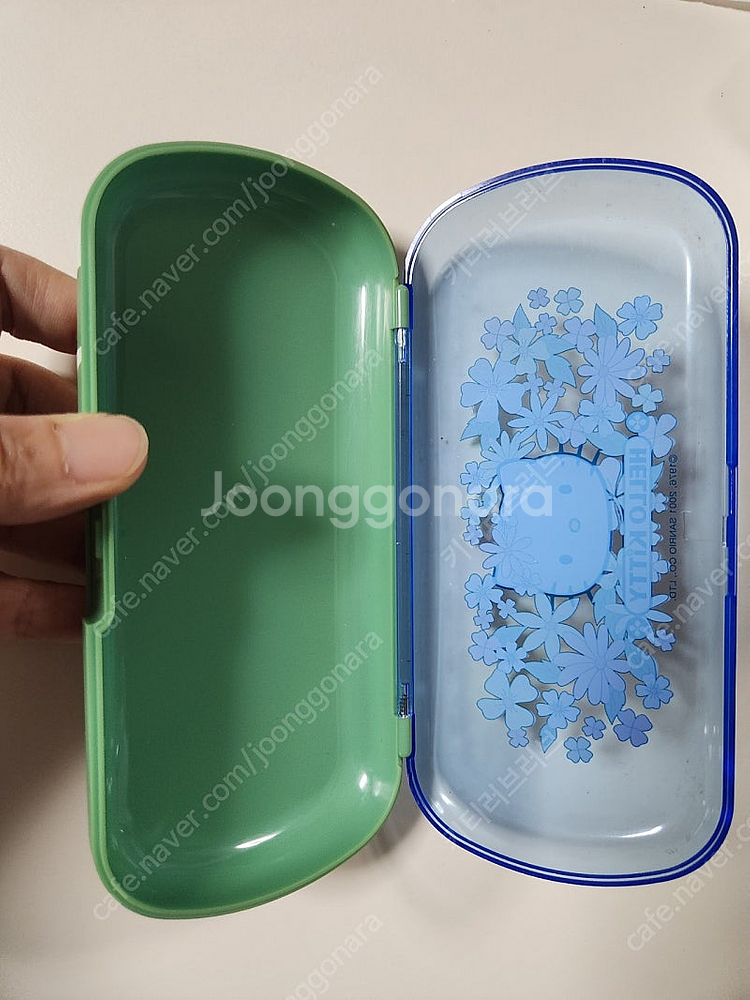 헬로키티 고전 키티 안경 케이스 보관함 2001 빈티지...--6