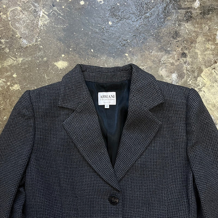 55) 아르마니 꼴레지오니 자켓 블레이져 마이 메이드인 이태리 올드머니--1