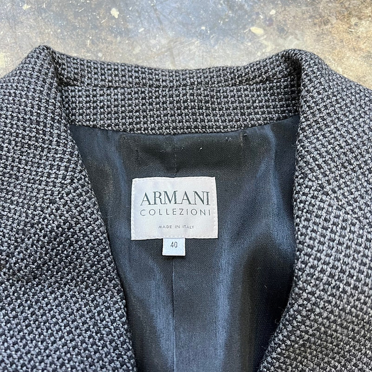 55) 아르마니 꼴레지오니 자켓 블레이져 마이 메이드인 이태리 올드머니--2