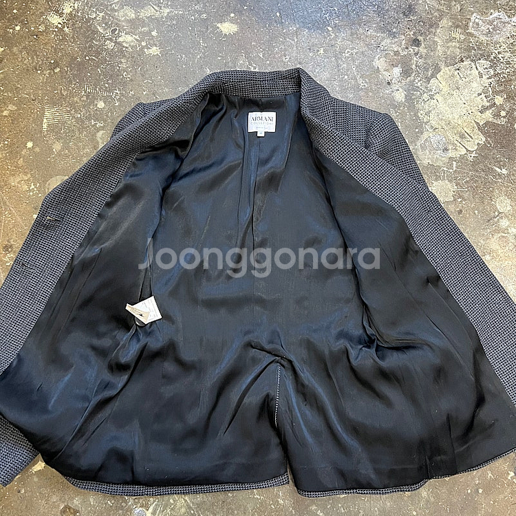 55) 아르마니 꼴레지오니 자켓 블레이져 마이 메이드인 이태리 올드머니--4