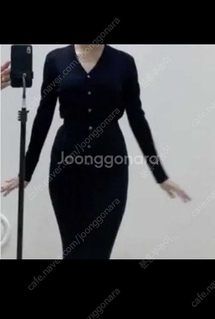 새상품)시에세레나가디건블랙--0
