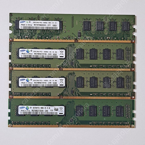 삼성 4기가 램 1개 +2기가 램 3개