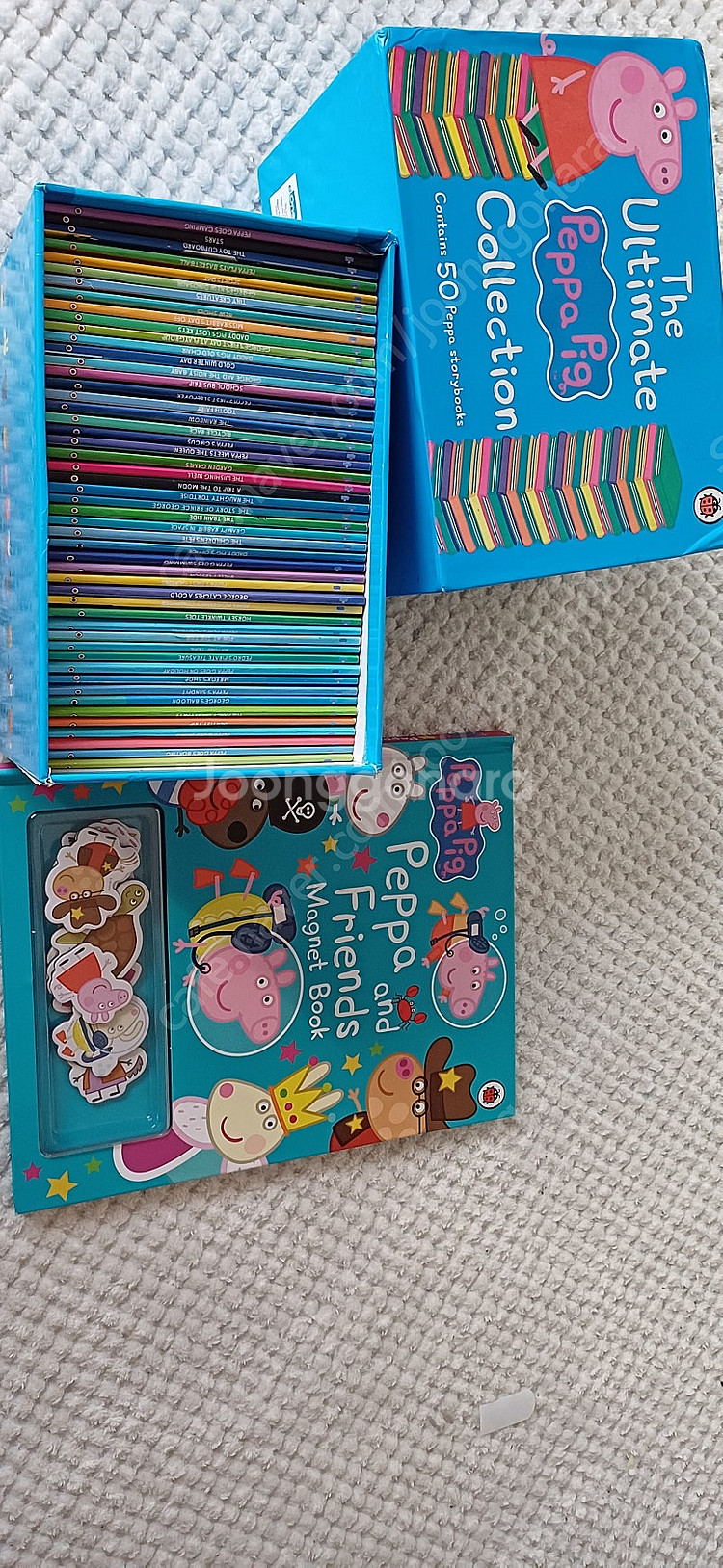 페파피그 스토리북50권과 마그넷북 the ultimate pepper pig collection magnet boo...--1