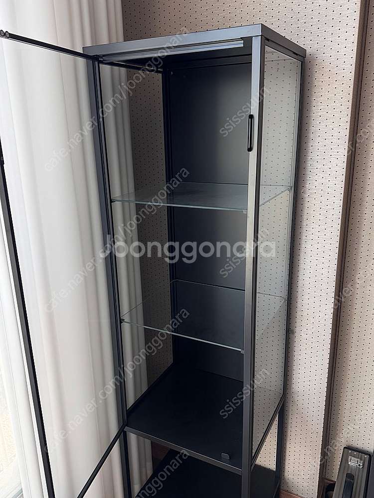 루스타 유리 수납장 장식장--1