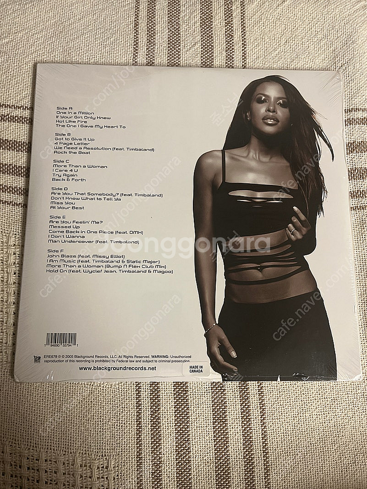Ultimate Aaliyah 알리야 LP--2