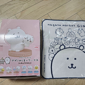 나가노마켓 농담곰 치이카와 콜라보 피규어 세트