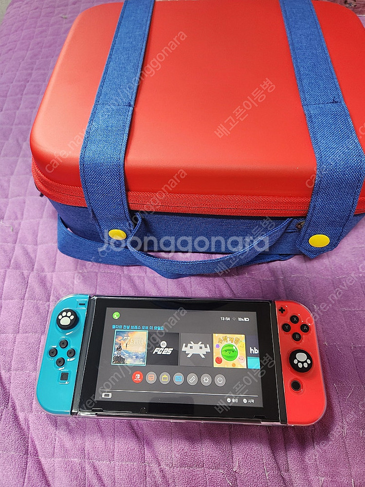 닌텐도 스위치 배터리 개선판 512기가 팝니다--0