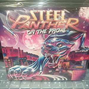 희귀 Rock Metal CD 음반 앨범: Steel Panther -On the Prowl