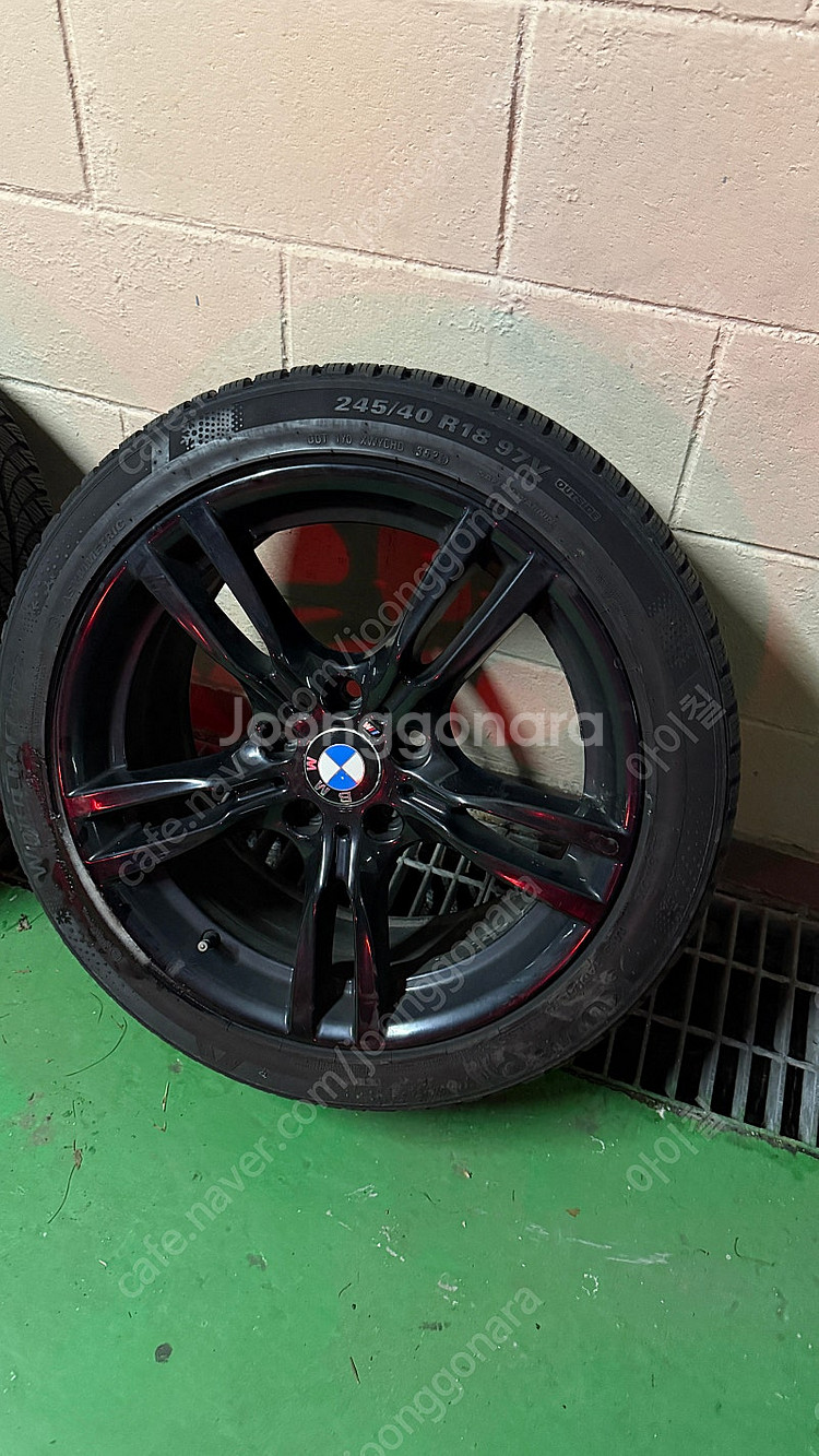 397M 휠 (F30 M스포츠 순정 휠) 윈터 타이어 ...--4