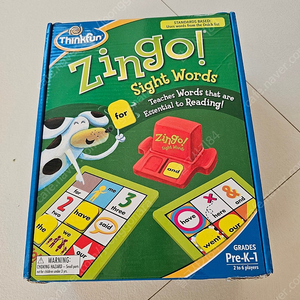 택포) 징고 SIGHT WORDS 싸이트워드 징고 보드게임