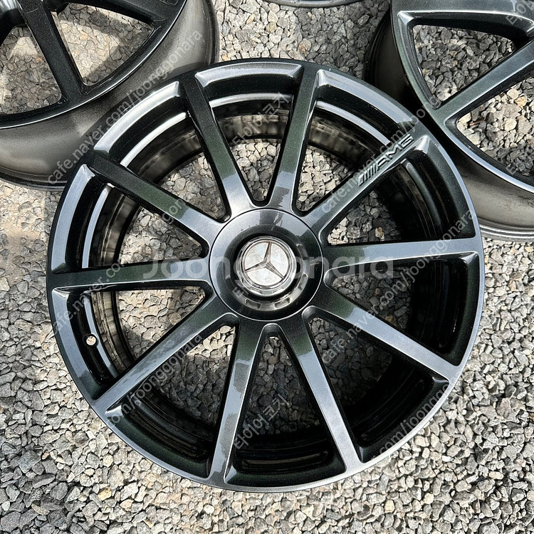 20인치 벤츠 S63 AMG 고스트크롬 중고 휠타이어 ...--2