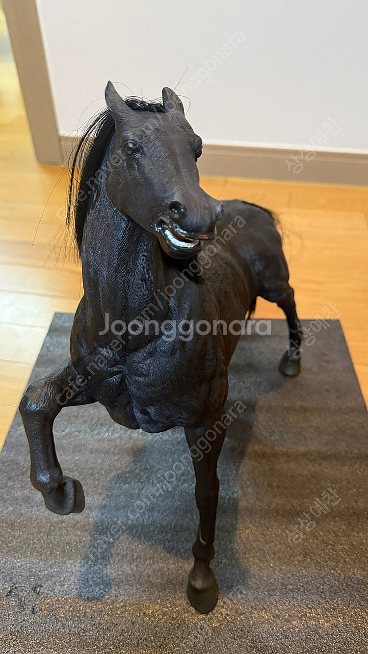 303TOY MP015 삼국지 장비 말 피규어 12인치--3