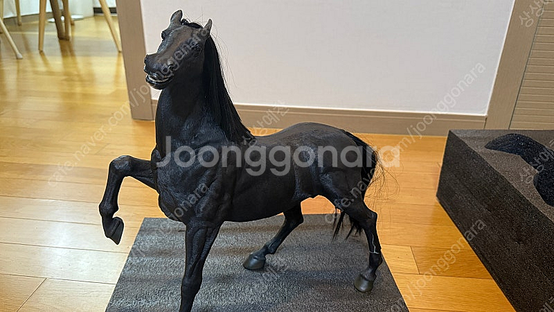 303TOY MP015 삼국지 장비 말 피규어 12인치--4