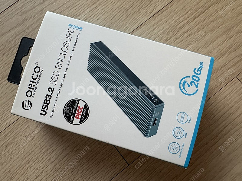 ORICO M2PAC3-G20 SSD 케이스 + PM9...--0