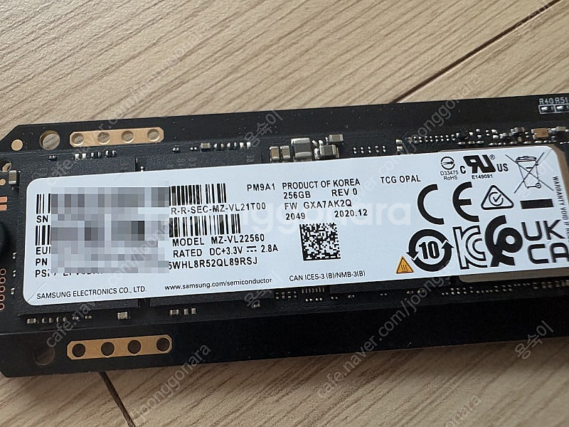 ORICO M2PAC3-G20 SSD 케이스 + PM9...--3