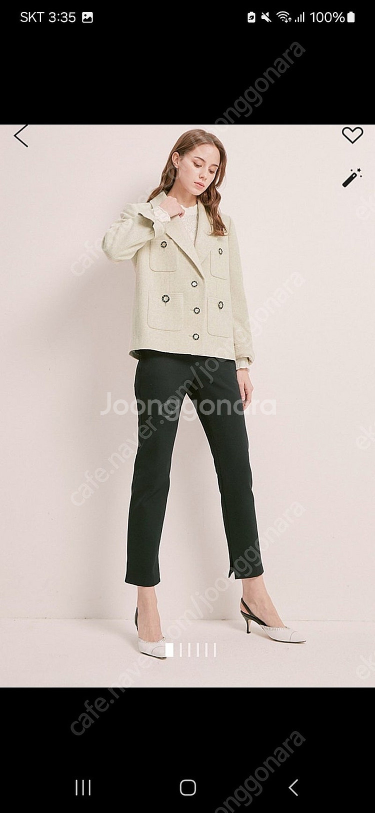 한섬-마인포켓단추자켓--3