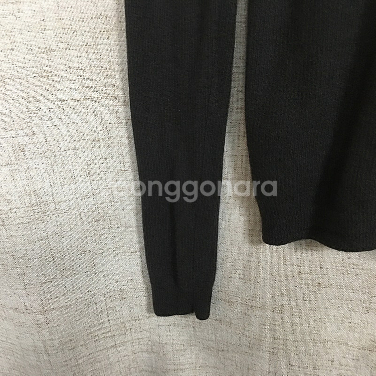 더캐시미어 캐시미어 100 골지 긴팔 니트 90--2