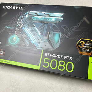 기가바이트 RTX 5080 Gaming OC 16GB 제이씨현 (미개봉)