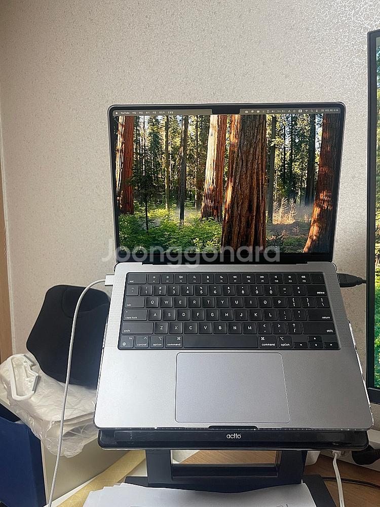 맥북M3Pro 14" 16gb 1TB 사이클6회--4