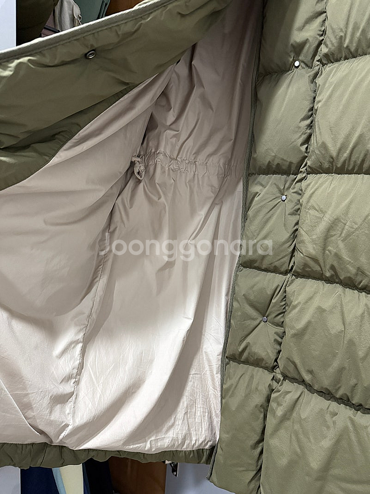 한섬 더 캐시미어 구스다운 패딩--8