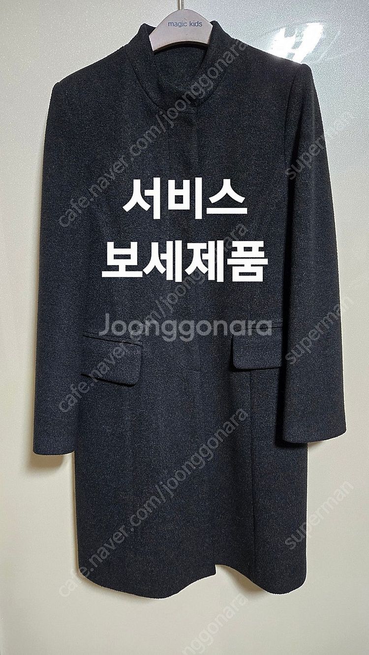 여성용 캐시미어 100% 반코트 2벌--4