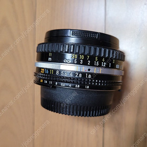 니콘 mf 50mm f1.8 ais 팬케잌렌즈