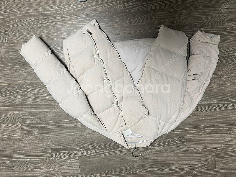 시에 이브 숏 구스다운 패딩--0