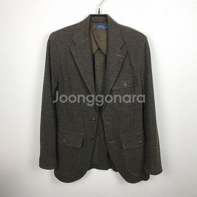 폴로 랄프로렌 울 헤링본 블레이저 자켓 여성0--1