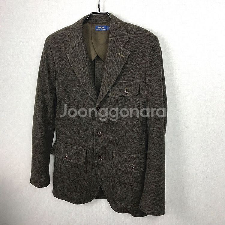 폴로 랄프로렌 울 헤링본 블레이저 자켓 여성0--2
