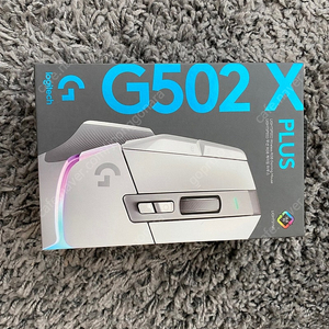 로지텍 g502x 플러스 무선 화이트 정품 새제품 선물가능