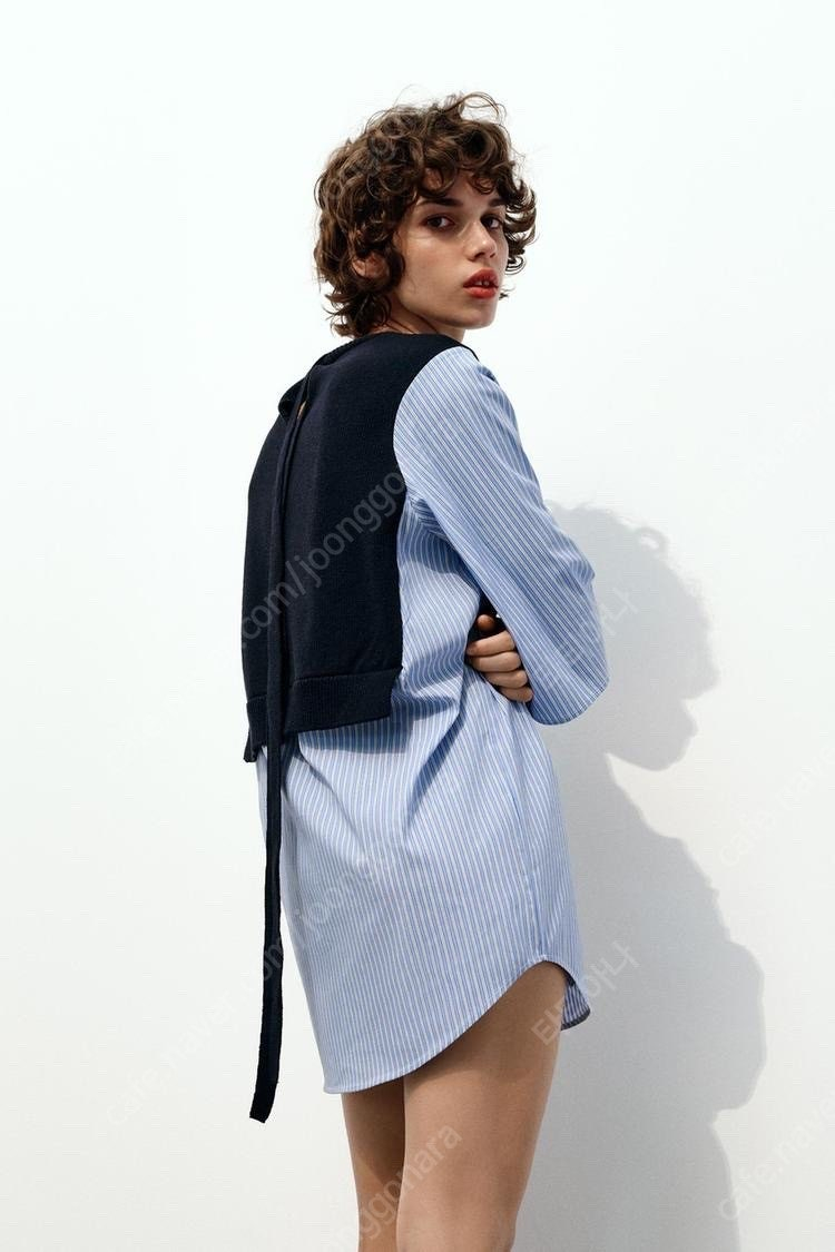 zara 자라 콤비 니트 스웨터 59900-29900 택있는 새상품--6