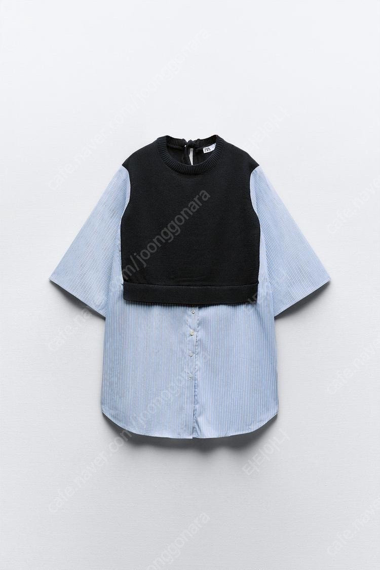 zara 자라 콤비 니트 스웨터 59900-29900 택있는 새상품--7