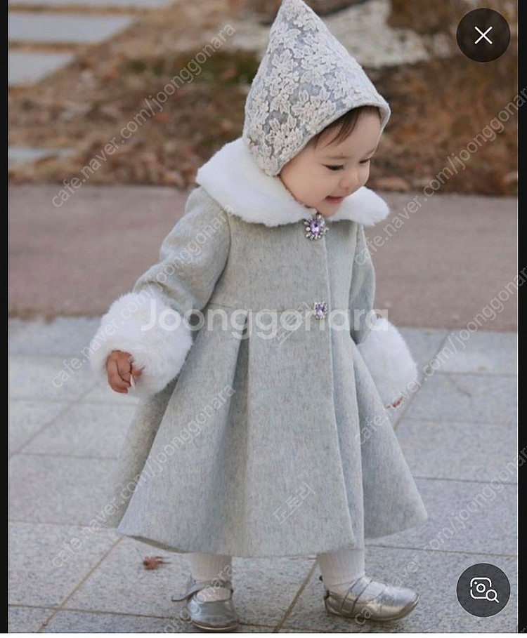 이로운의상실 아나스타샤코트 s + 눈의꽃 보넷 3사이즈--4