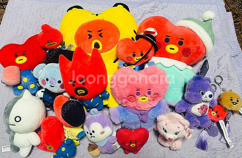 BT21 타타 코야 망 슈키 인형 팔아요--0