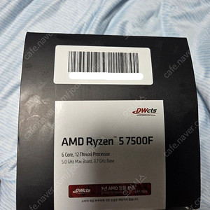 AMD 라이젠5 7500F 라파엘 멀티팩 팝니다.