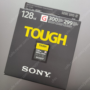 sony tough g 128gb sd 메모리 카드 미개봉 신품