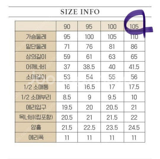 [새상품]폴로 여성 하프집업 105--3