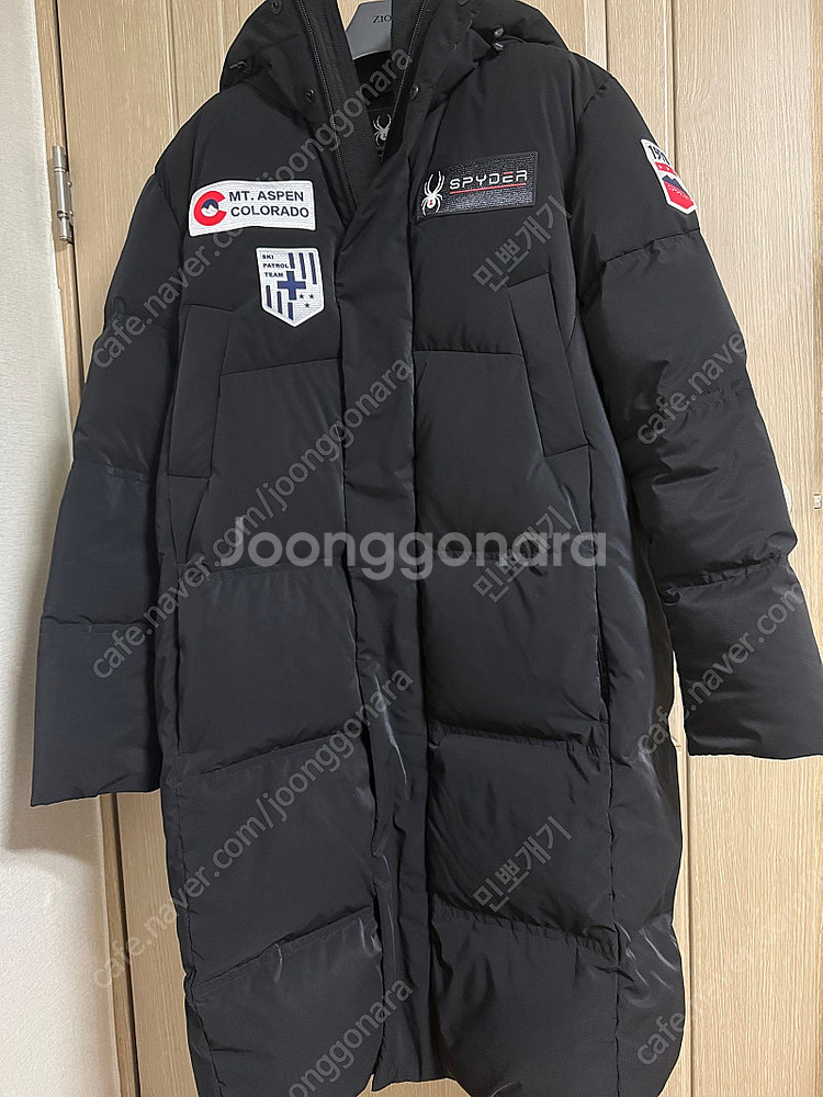 스파이더 패트롤 롱패딩 새상품 판매합니다.--4