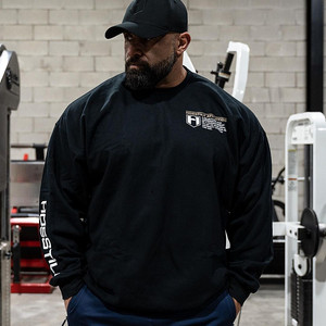 Hosstile Athletics Crew Sweatshirts 블랙 3XL (택포 2.3만원)