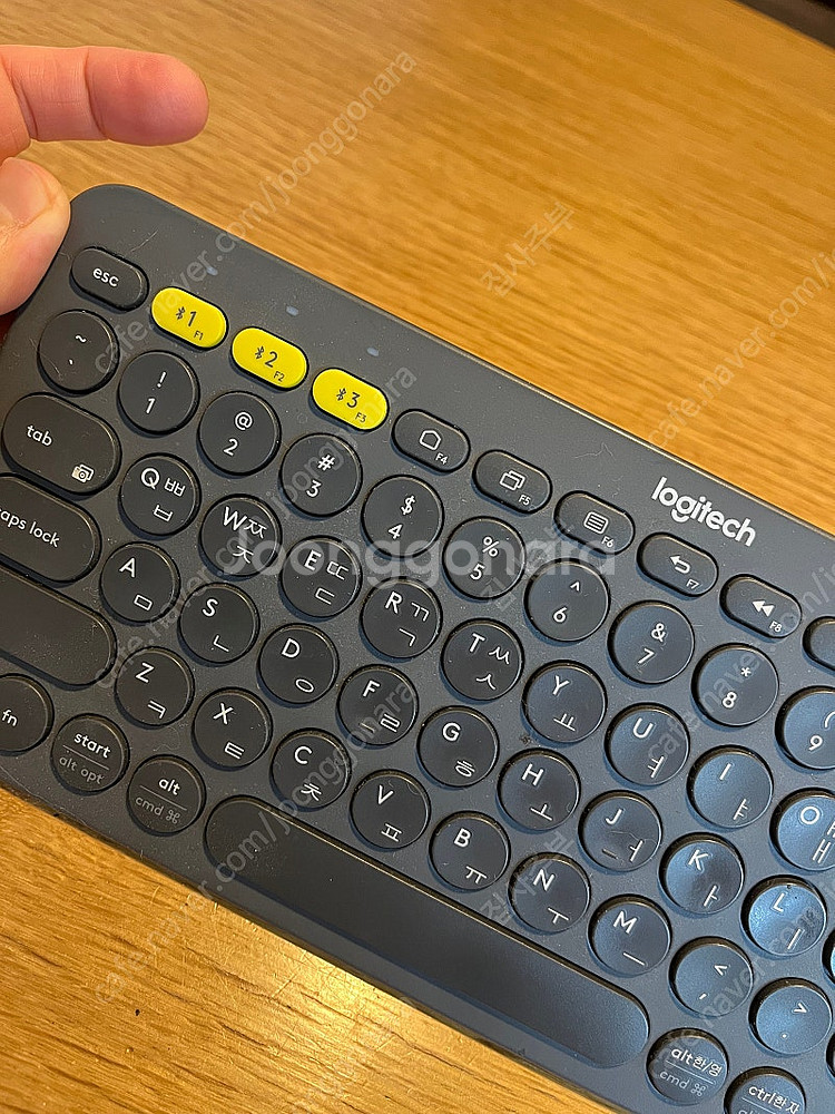 로지텍 블루투스 무선 키보드 K380--1