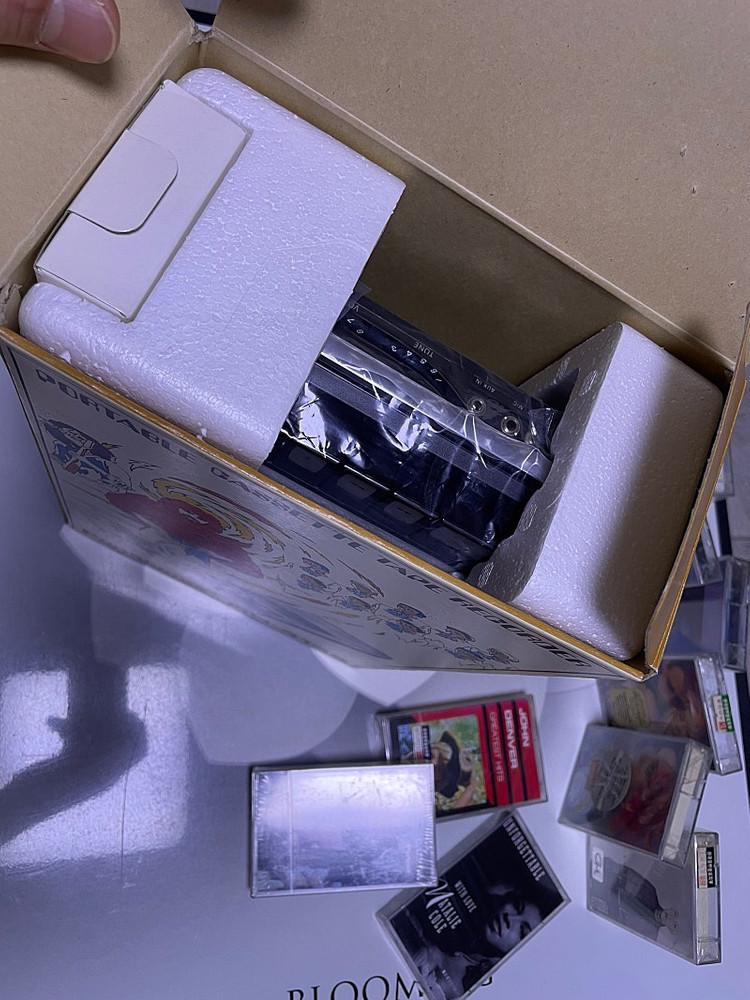 (새상품)파나소닉[Panasonic]사의 1976년산 빈티지카세트플레이어!!!미드센추리모던 스타일--2