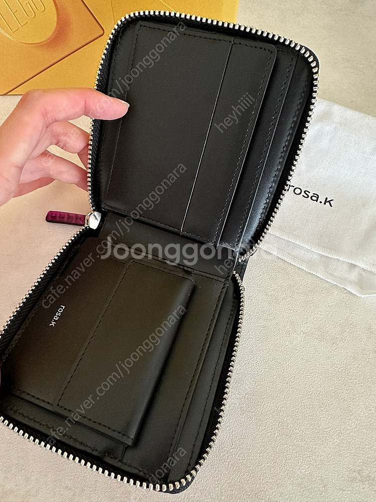 (새상품) 로사케이 가죽 지갑--2